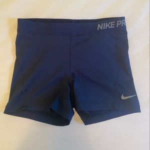 Blue Nike Spandex